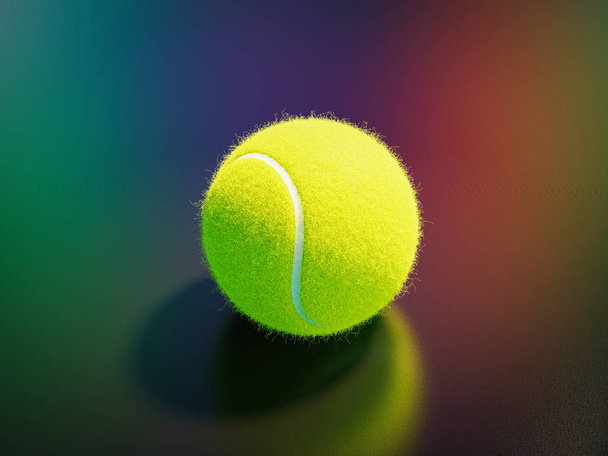 nový tenisový míček  - Fotografie, Obrázek