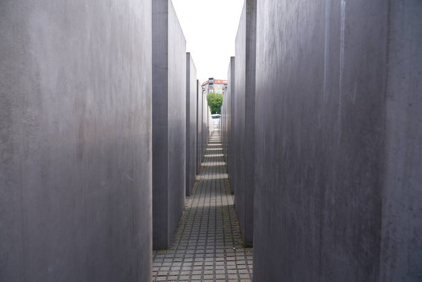 Memorial to victims of Holocaust in Berlin Germany - Фото, изображение