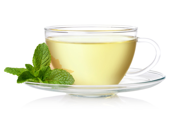 frischer grüner Tee - Foto, Bild