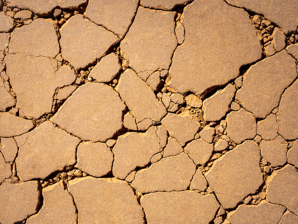 Сухая треснувшая почва
 - Фото, изображение