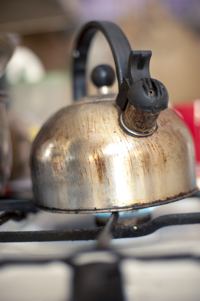 water boil in kettle - Zdjęcie, obraz