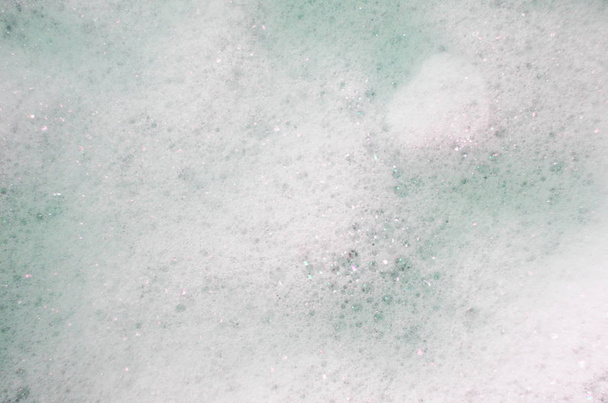 achtergrond van de zeep schuim en bubbels. - Foto, afbeelding