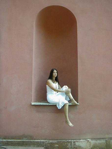 portrait of woman at daytime - Foto, Imagem