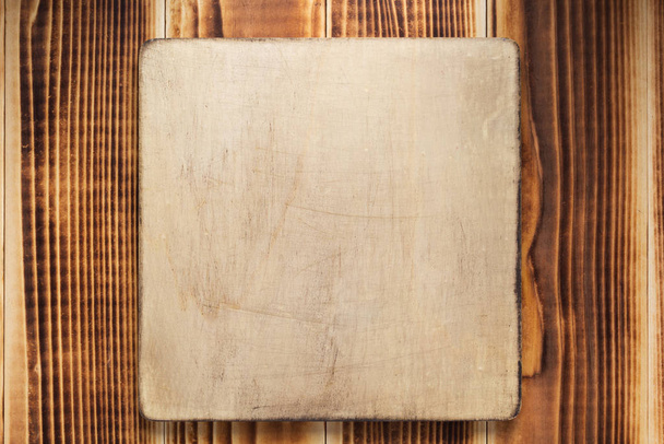 névtábla vagy fali tábla fából készült háttér - Fotó, kép