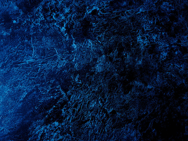2020 color. Blue textured background. Background for design. - Fotografie, Obrázek
