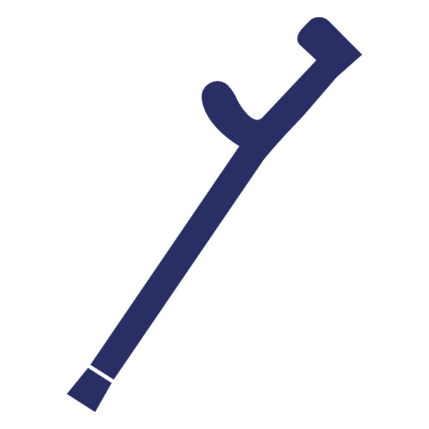 Crutch Isolated Vector icon which can be easily modified or edit - Vector, Image