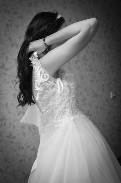bride dresses a wedding dress - Photo, Image