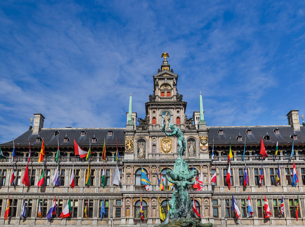 Grote Markt in Antwerp - Belgium - Fotografie, Obrázek