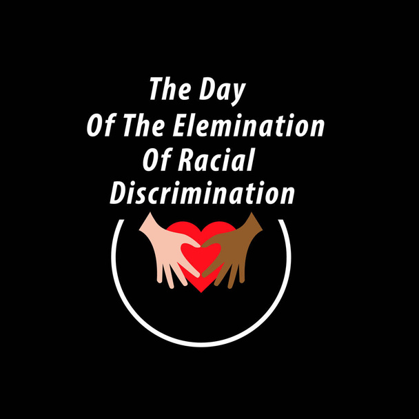 Día internacional para la eliminación del vector de discriminación racial
  - Vector, imagen