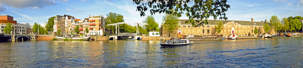 Panorama from Amsterdam in the Netherlands - Photo, Image