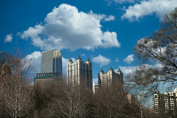 Atlanta in de winter - Foto, afbeelding