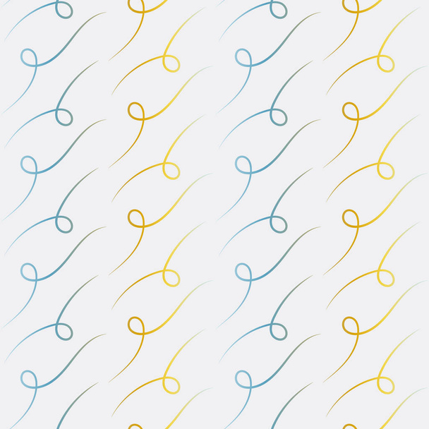 бесшовный векторный рисунок в желтом и синем градиенте на светлом фоне
 - Вектор,изображение