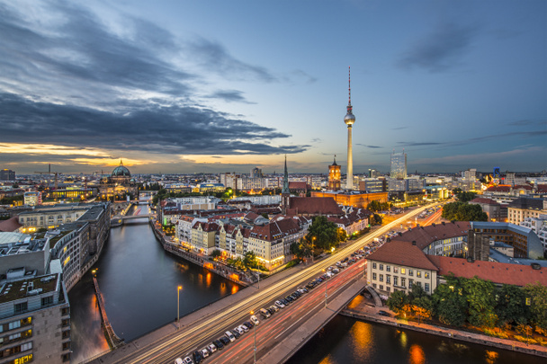 Berlin cityscape - Fotoğraf, Görsel