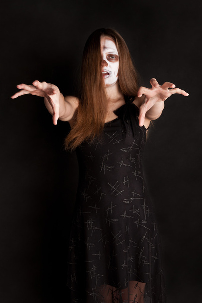 Scary zombie woman - Fotoğraf, Görsel