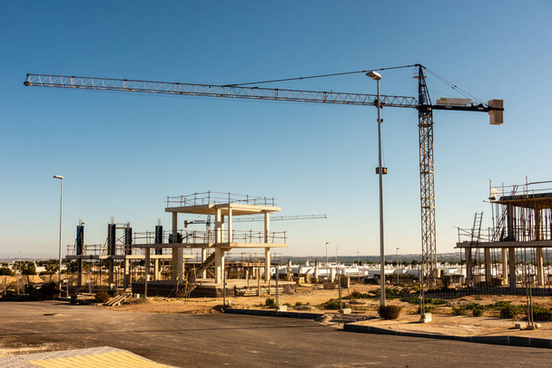 sitio de construcción en España - Foto, imagen