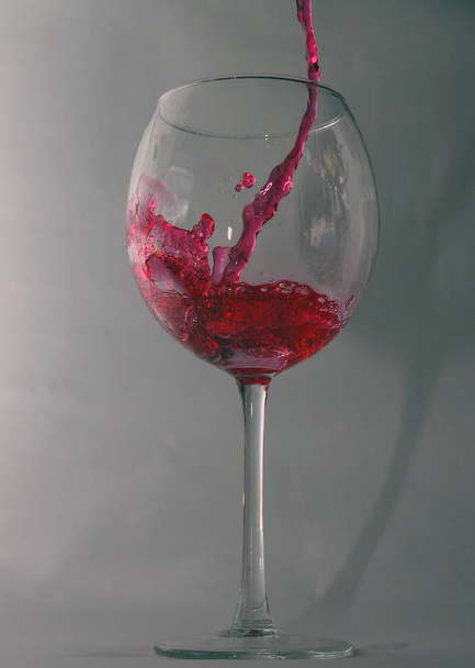in wine,the truth lies - Photo, Image