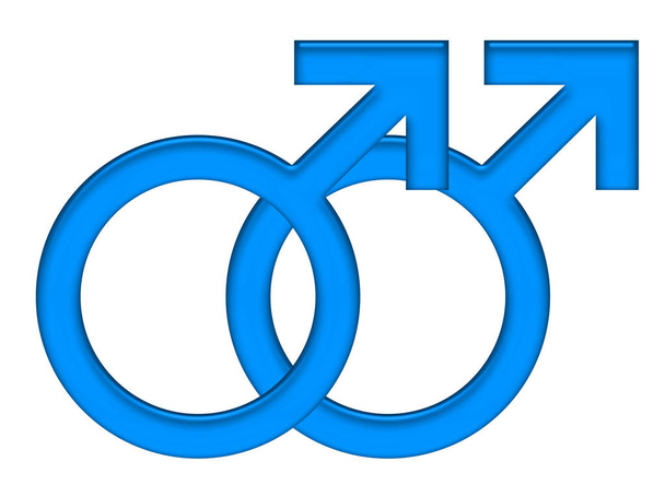 Icône de symboles de genre masculin et masculin
 - Photo, image