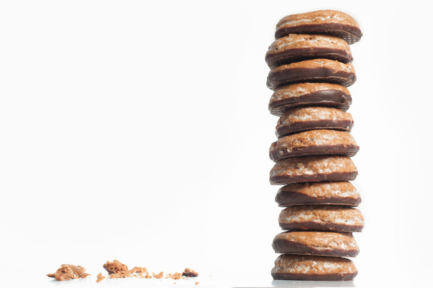 sušenka věž s sousto - Fotografie, Obrázek