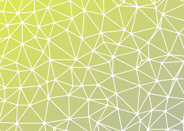 green gradient geometric polygonal textured background  - Διάνυσμα, εικόνα