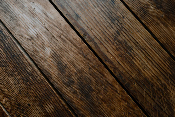 Raw wooden board texture background. Cross - Zdjęcie, obraz