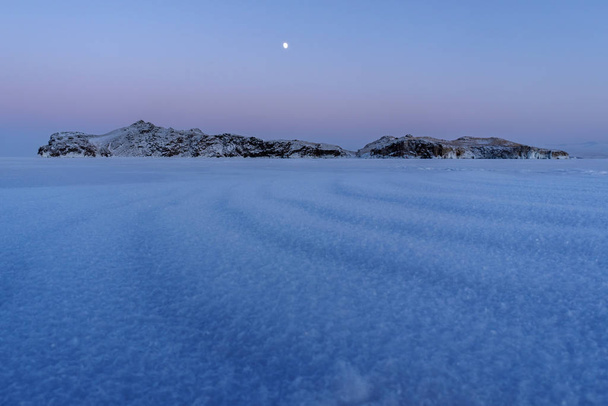 Winter landscape on Lake Baikal - Foto, immagini