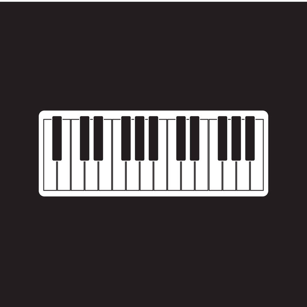 Клавіатурне піаніно Векторна ілюстрація музичного інструменту
 - Вектор, зображення