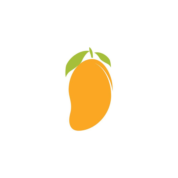 mango simgesi Vektör İllüstrasyon tasarım Logo - Vektör, Görsel
