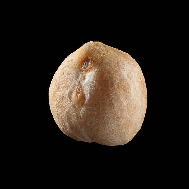 Macro shot of seed on isolated black background, close-up - Foto, immagini