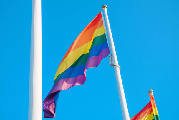 Banderas LGBT coloridas
 - Foto, Imagen