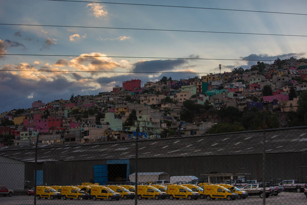 ウアスカ・デ・オカンポの美しい夕日 - 写真・画像