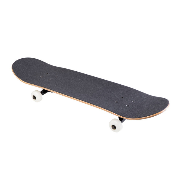 modern kleurrijk skateboard - pennyboard geïsoleerd op wit - Foto, afbeelding