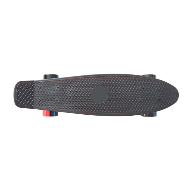 skateboard coloré moderne - pennyboard isolé sur blanc
 - Photo, image