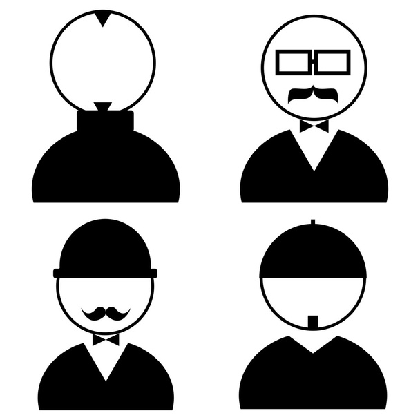 people icons - Vector, Image