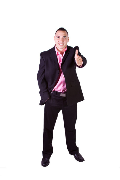 Handsome Hispanic Businessman - 写真・画像