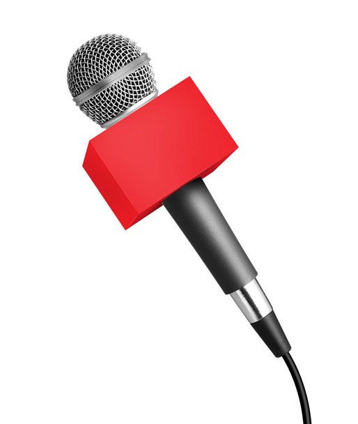 Microphone de nouvelles vierges
 - Photo, image
