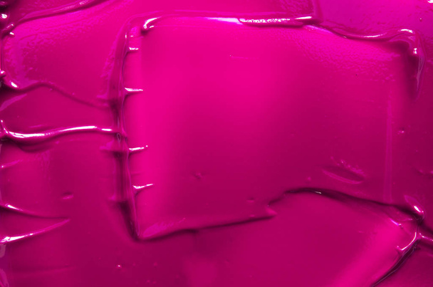 Mancha y textura de lápiz labial rosa o pintura acrílica. - Imagen
 - Foto, imagen