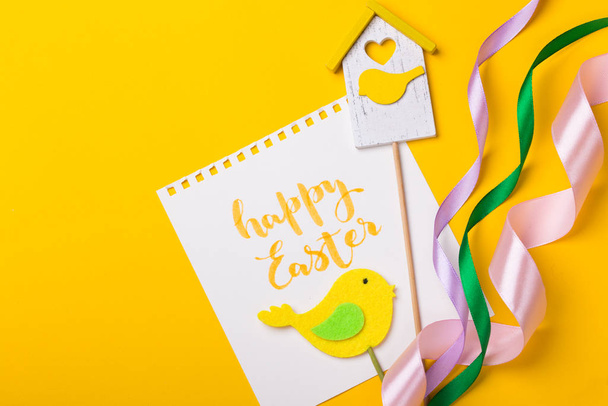 happy easter card  - Фото, изображение