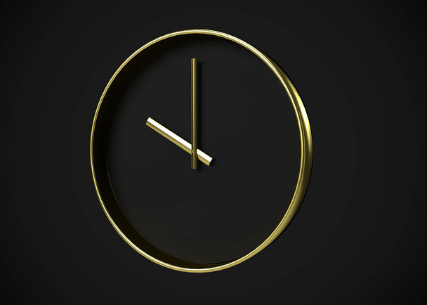 Clock,  Time concept  3D Render - Фото, зображення