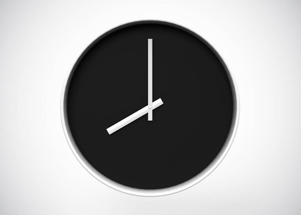Clock,  Time concept  3D Render - Fotografie, Obrázek