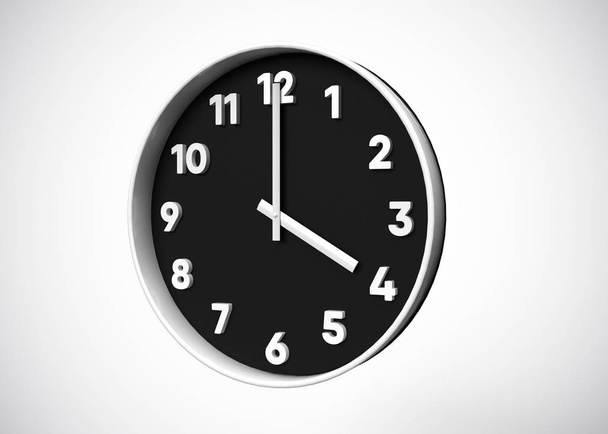 Zegar, koncepcja czasu 3d Render - Zdjęcie, obraz