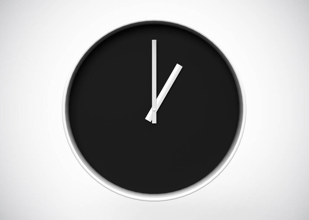 Clock,  Time concept  3D Render - Foto, afbeelding
