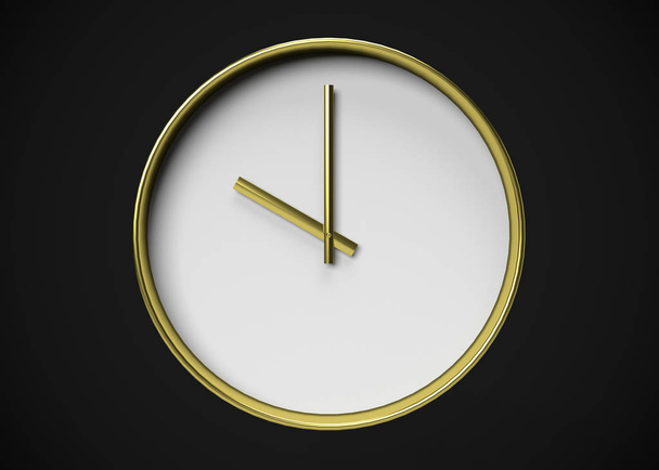 Clock,  Time concept  3D Render - Foto, immagini