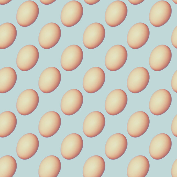 saumaton kuvio munat, vintage retro väri äänisen, alhainen kontrasti
 - Valokuva, kuva