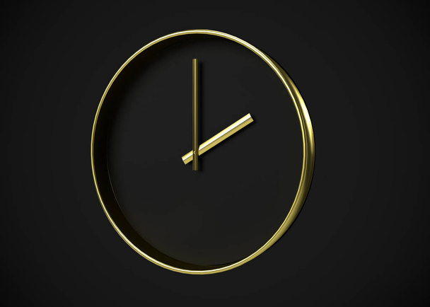 Clock,  Time concept  3D Render - Foto, Bild