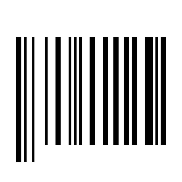 Jednoduchý falešný čárový kód - Vektor, obrázek