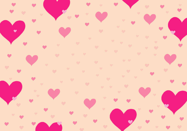 Valentine's day greeting card for all lovers - Zdjęcie, obraz