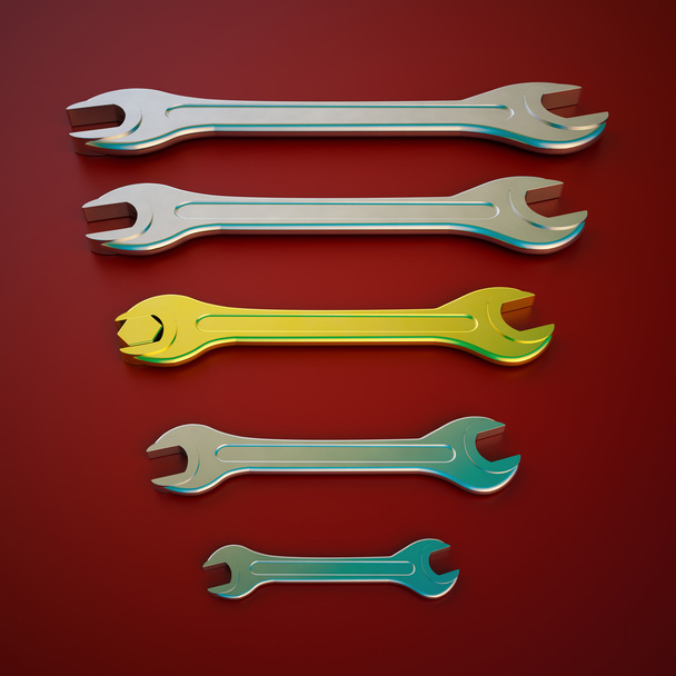 Wrench tool - Photo, Image