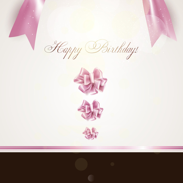 Birthday card - Vector, imagen