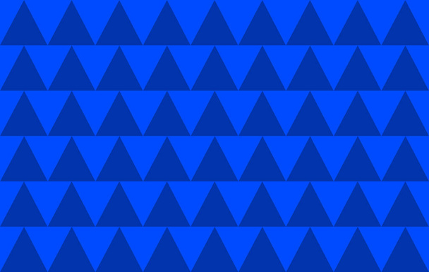 Background with several equal blue triangles - Photo, Image