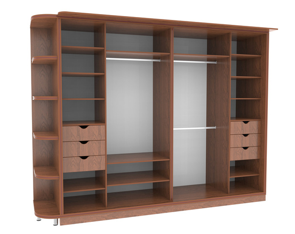 Wardrobe with shelves - Photo, Image